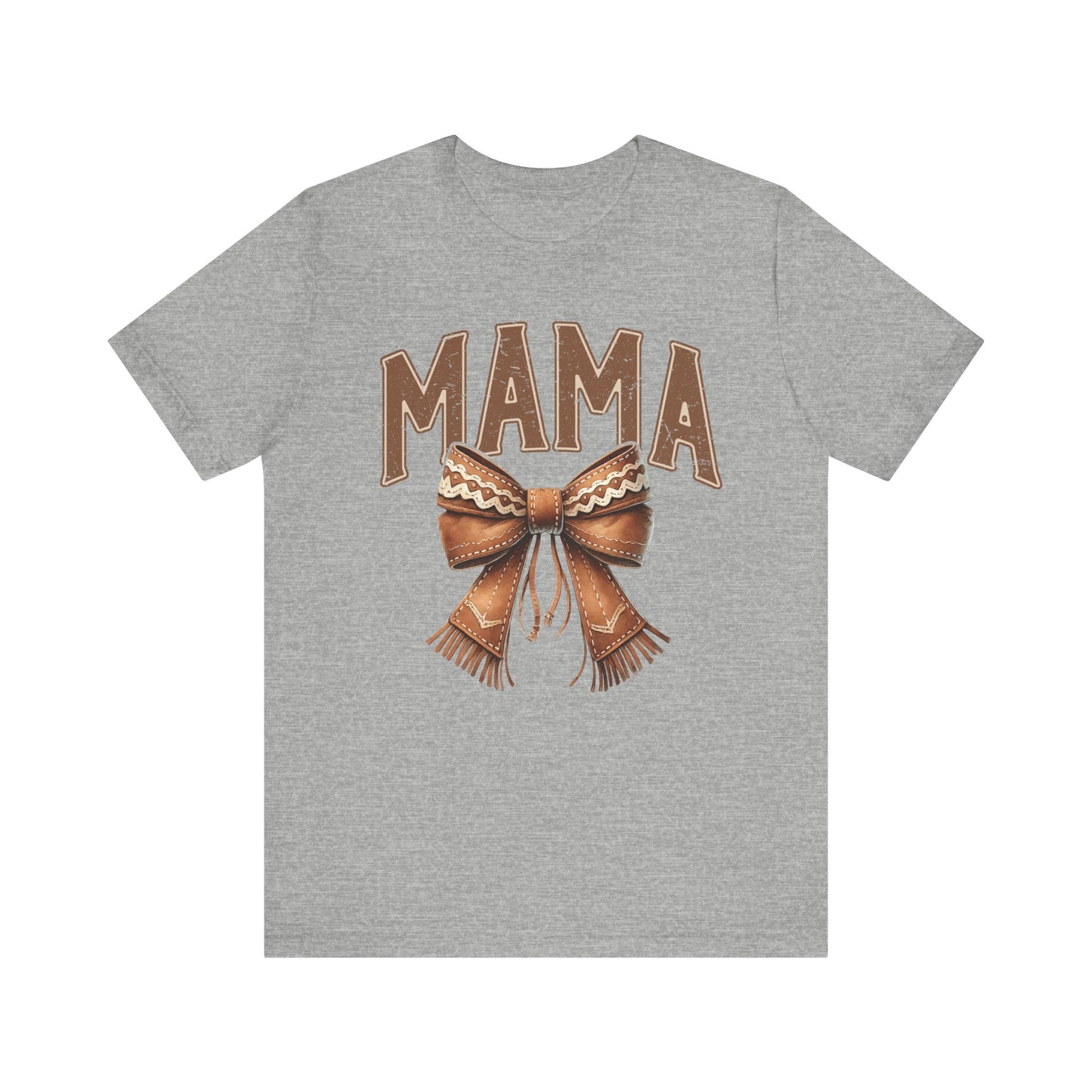 Mama Bow Short Sleeve T-Shirt – Cute & Casual Gift for Moms