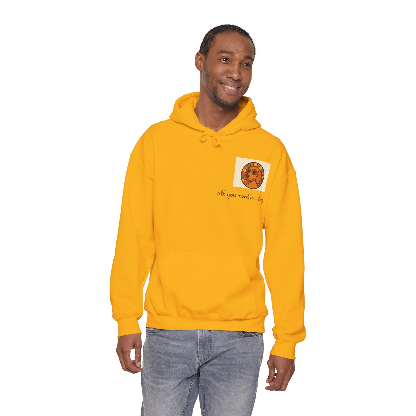 Custom Retro Sweatshirt: Wear Your Heart (and Dog's Name)