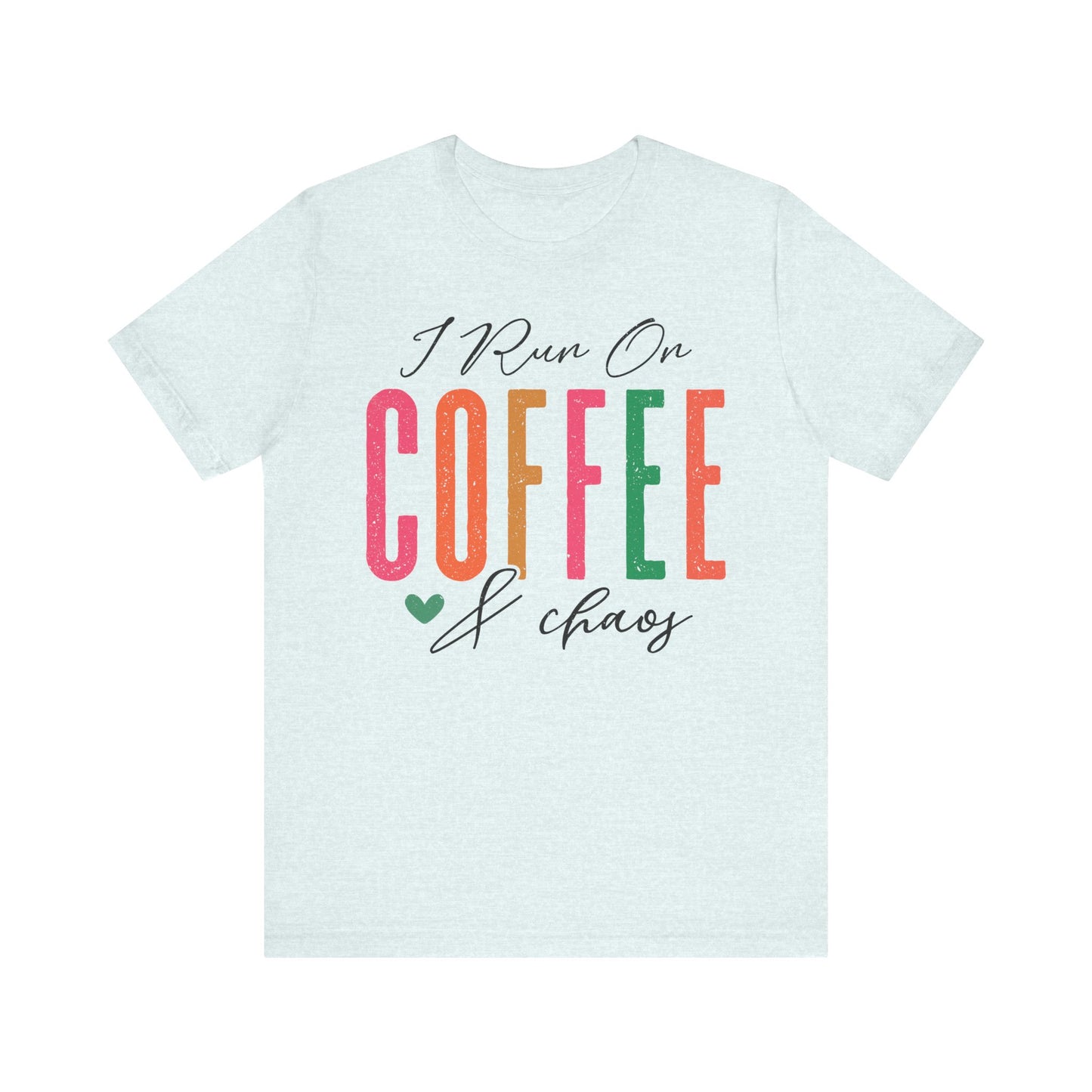 Coffee Chaos T-Shirt – Funny Graphic Tee for Coffee Lovers