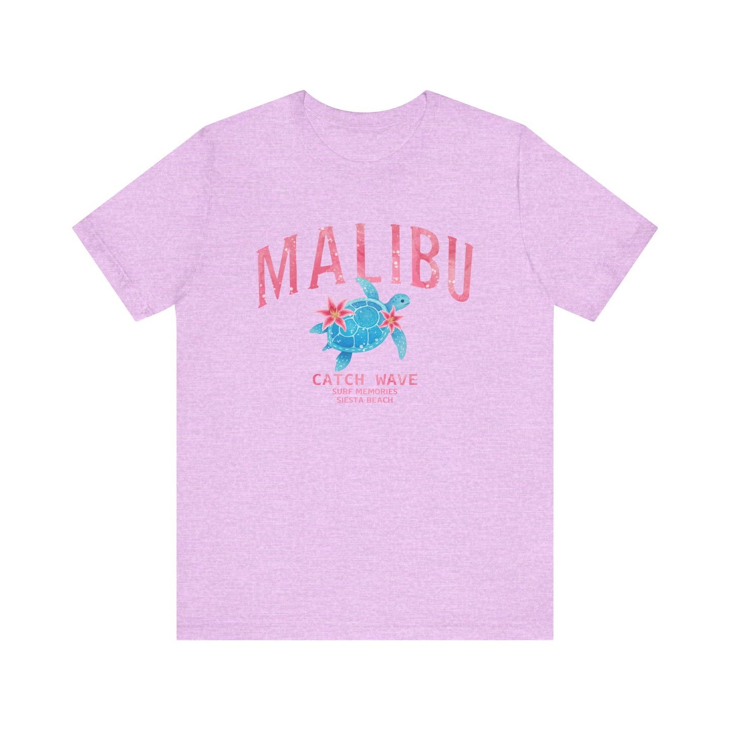 Malibu Catch Wave Jersey T-Shirt – Surf Style & Summer Vibes