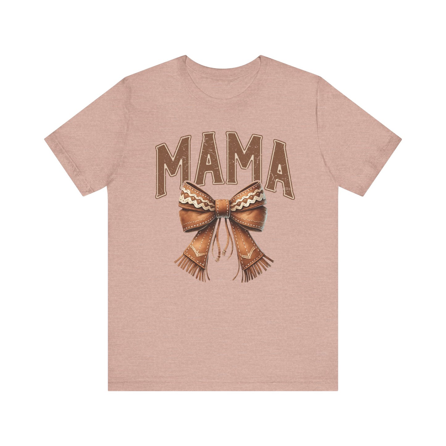 Mama Bow Short Sleeve T-Shirt – Cute & Casual Gift for Moms