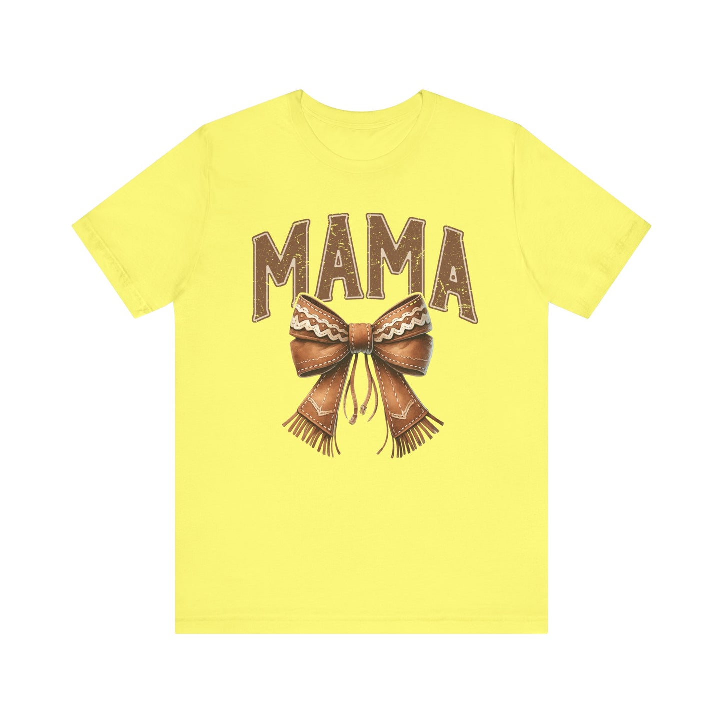Mama Bow Short Sleeve T-Shirt – Cute & Casual Gift for Moms