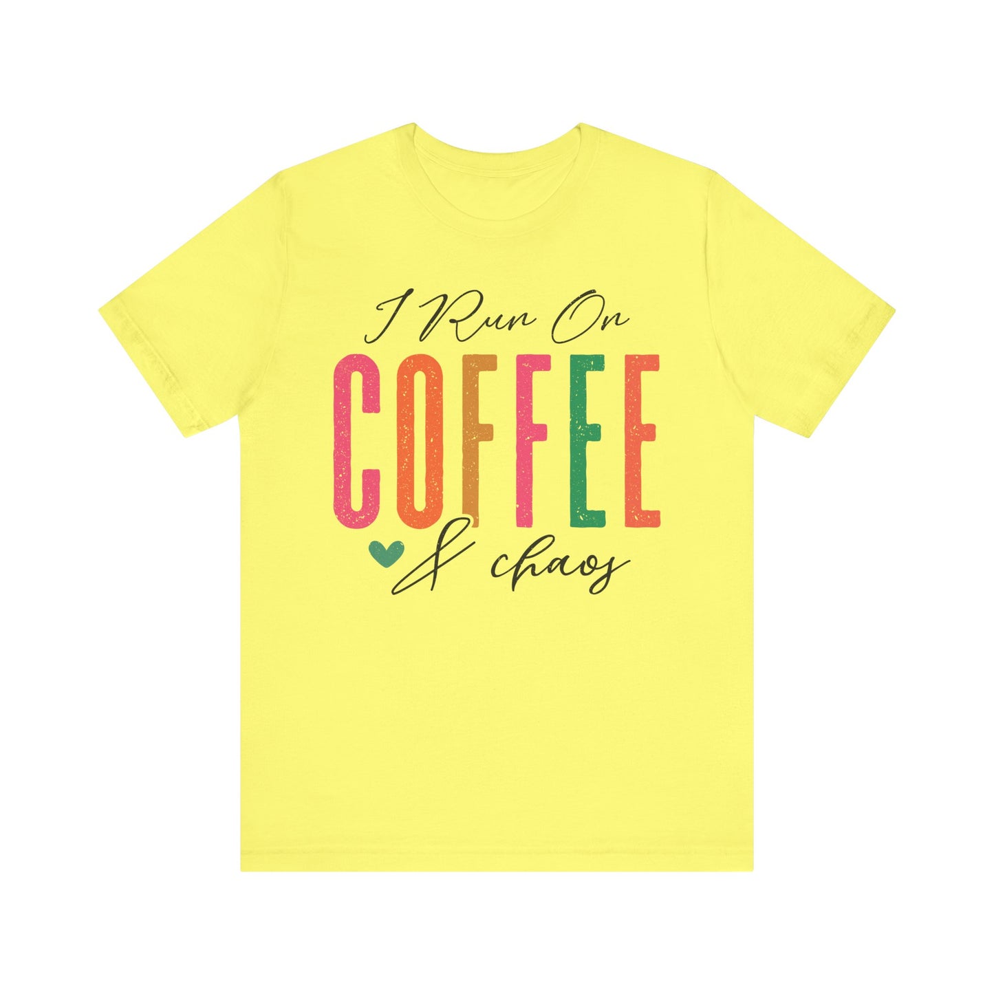 Coffee Chaos T-Shirt – Funny Graphic Tee for Coffee Lovers