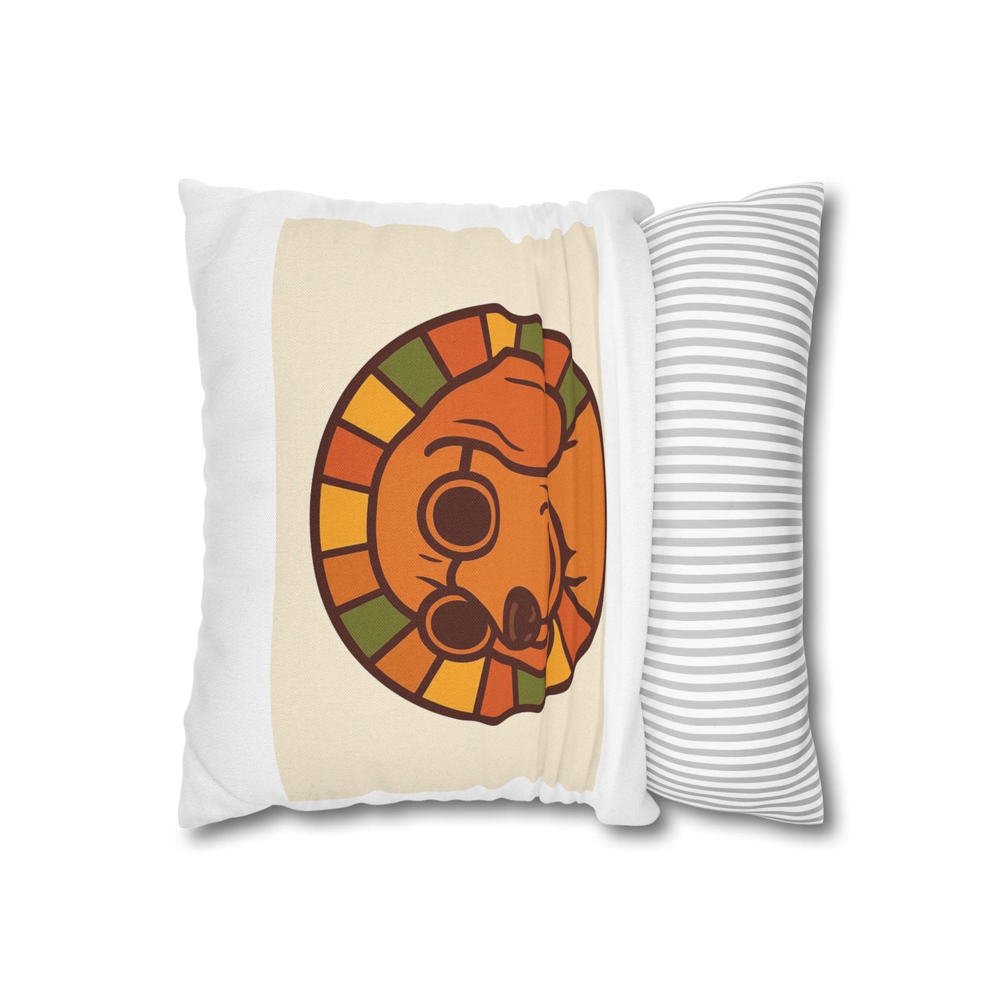 Retro Dog Square Pillow