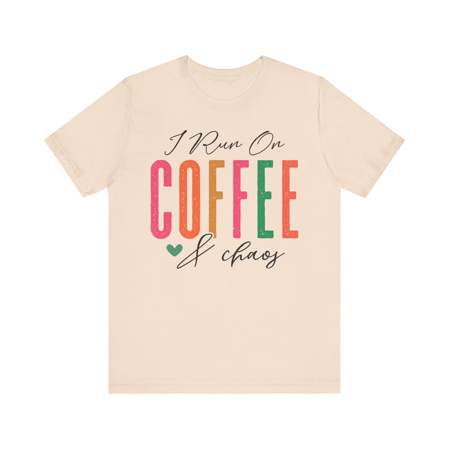 Coffee Chaos T-Shirt – Funny Graphic Tee for Coffee Lovers