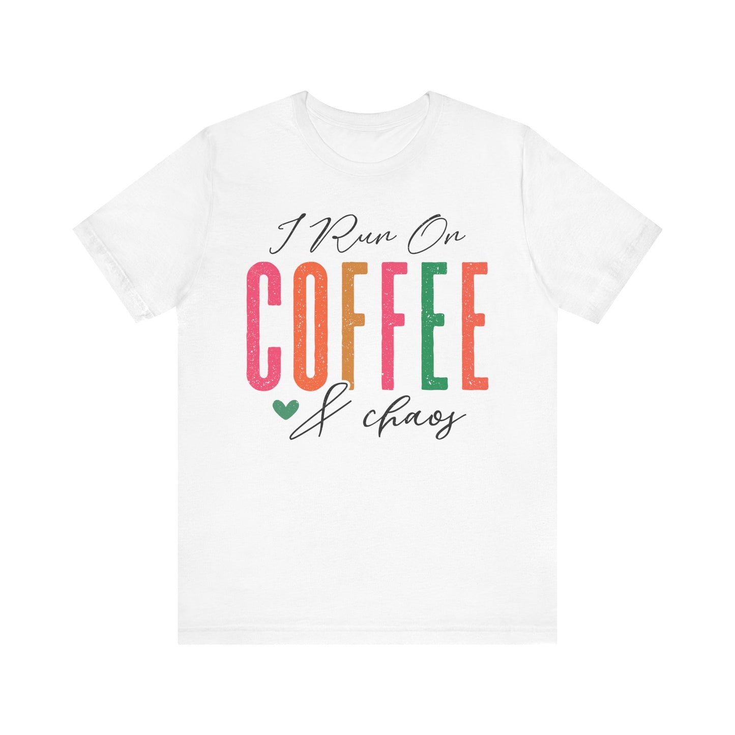 Coffee Chaos T-Shirt – Funny Graphic Tee for Coffee Lovers
