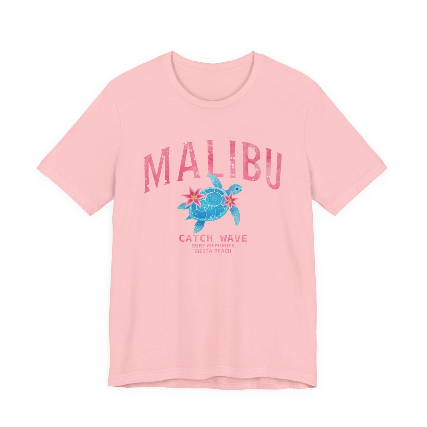 Malibu Catch Wave Jersey T-Shirt – Surf Style & Summer Vibes