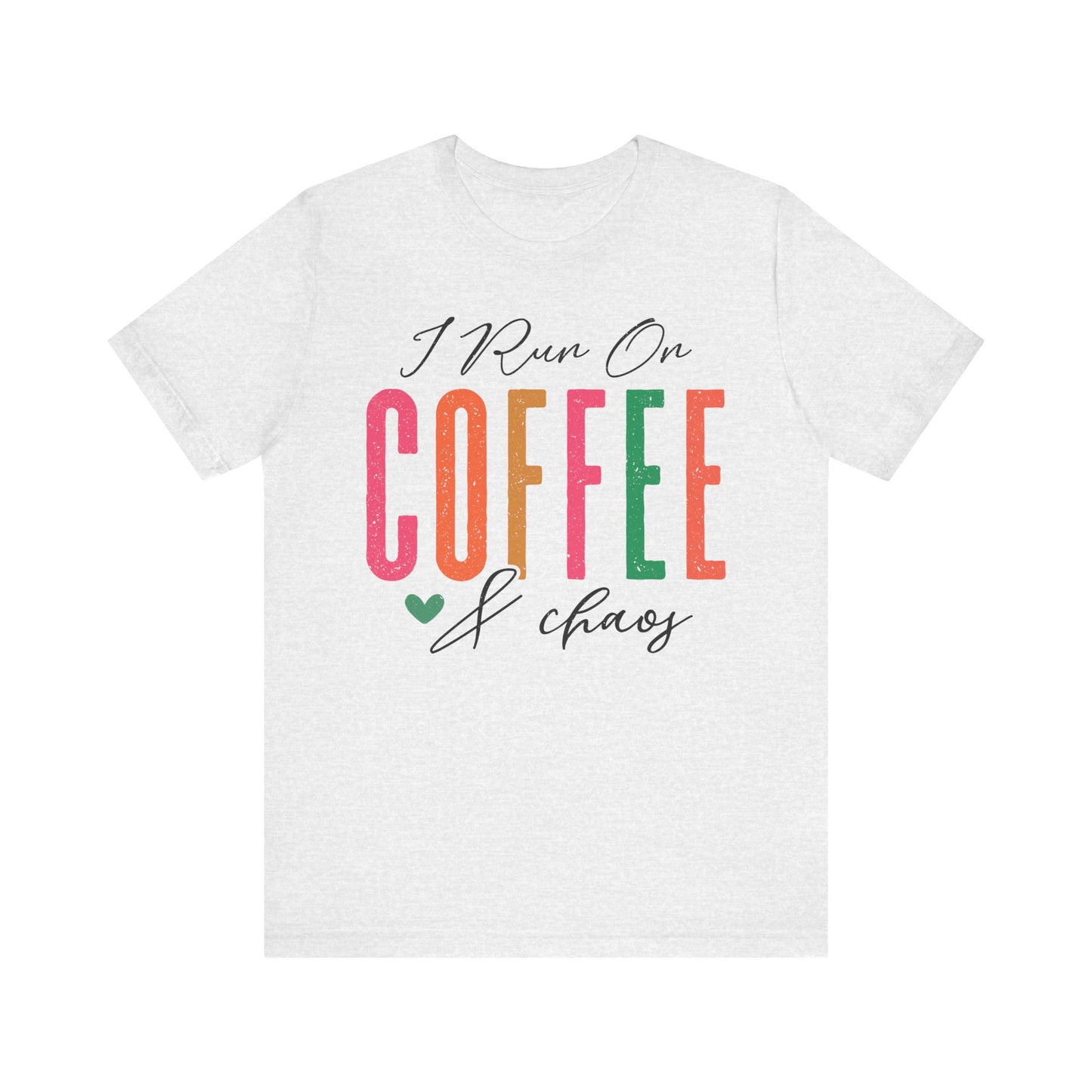 Coffee Chaos T-Shirt – Funny Graphic Tee for Coffee Lovers