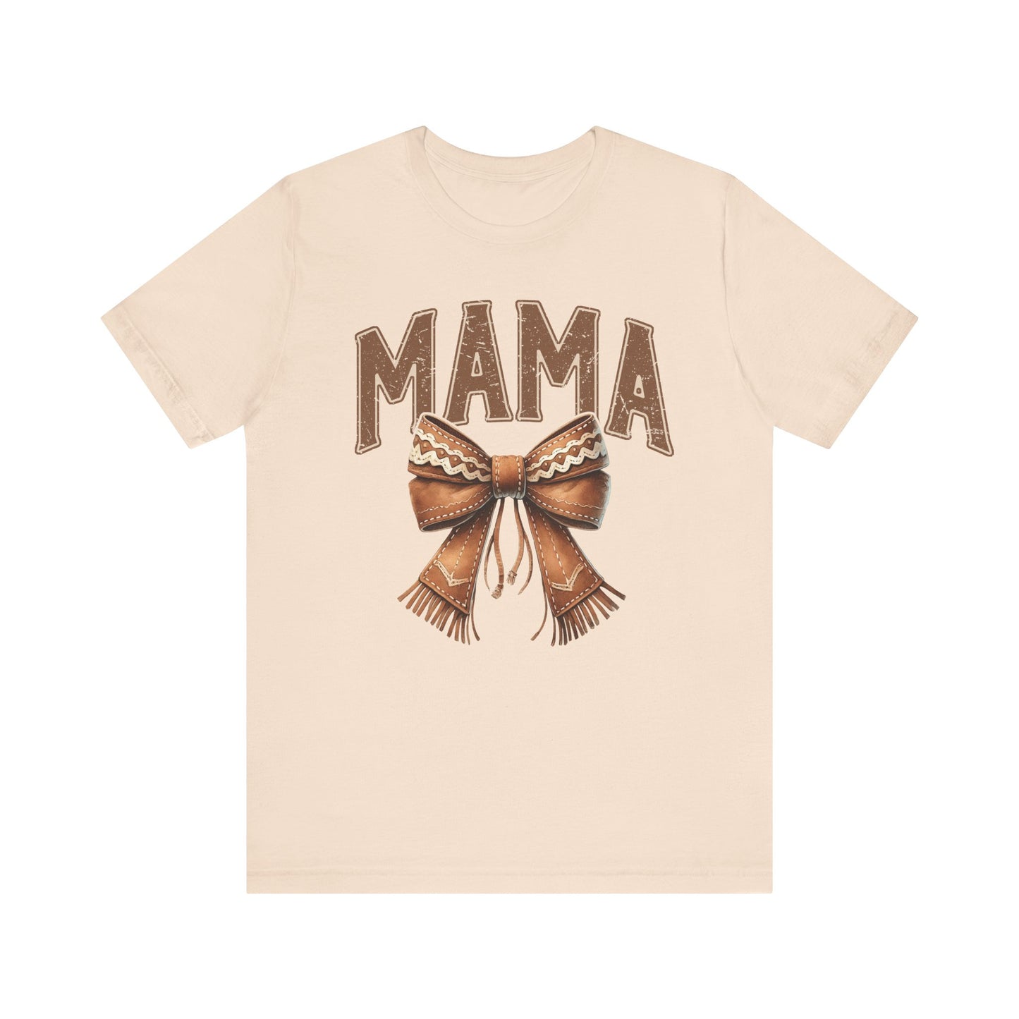 Mama Bow Short Sleeve T-Shirt – Cute & Casual Gift for Moms