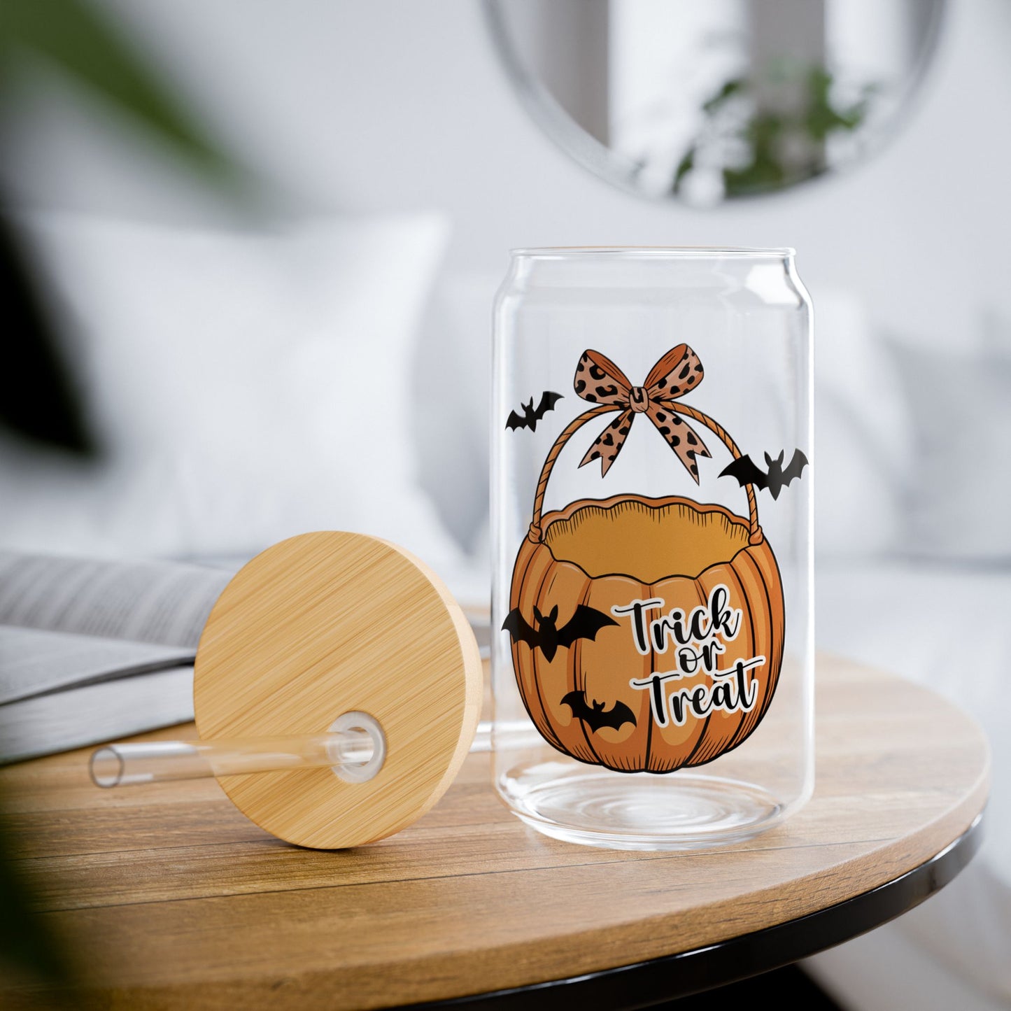 Halloween Sipper Glass – Spooky Cute Trick-or-Treat Drinkware