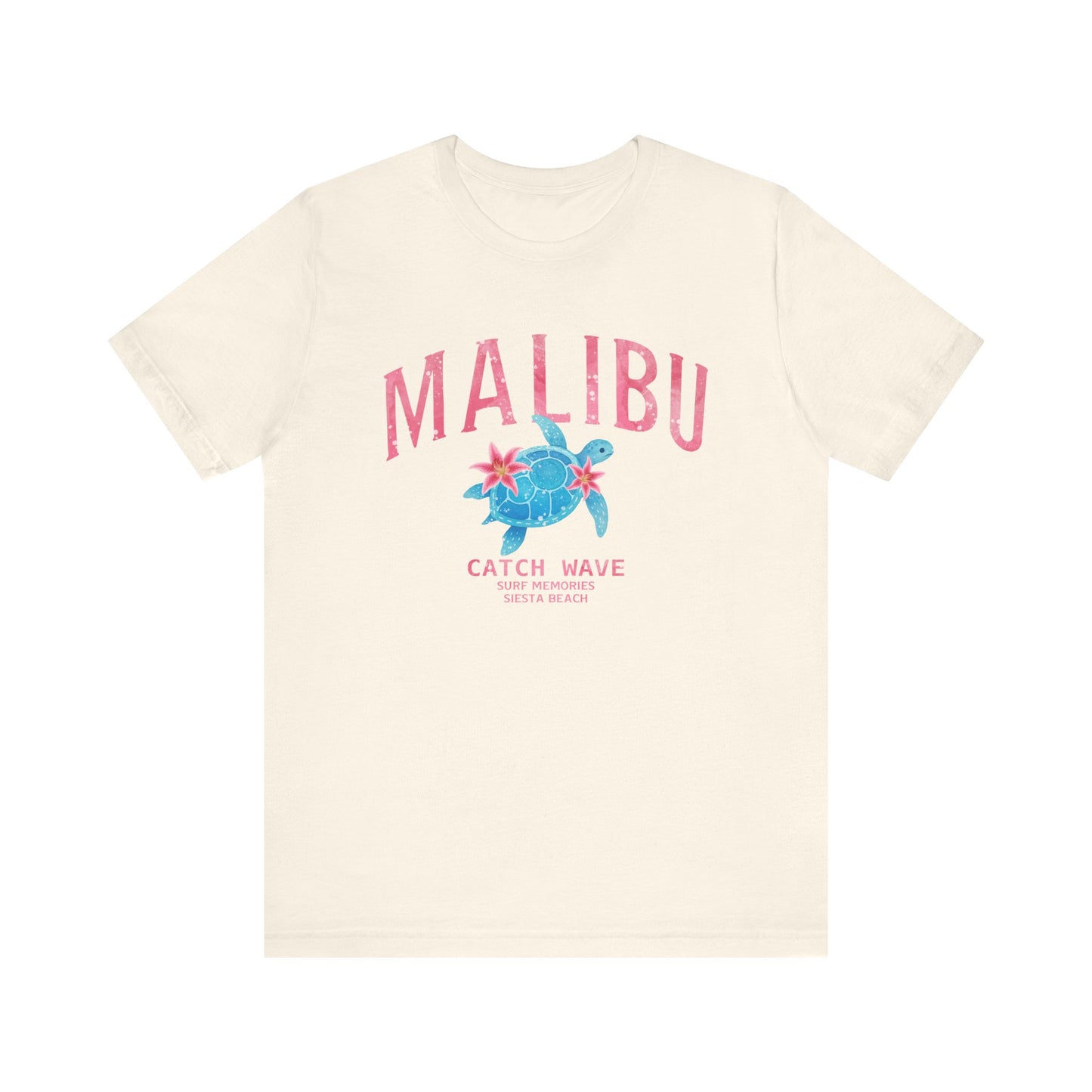 Malibu Catch Wave Jersey T-Shirt – Surf Style & Summer Vibes