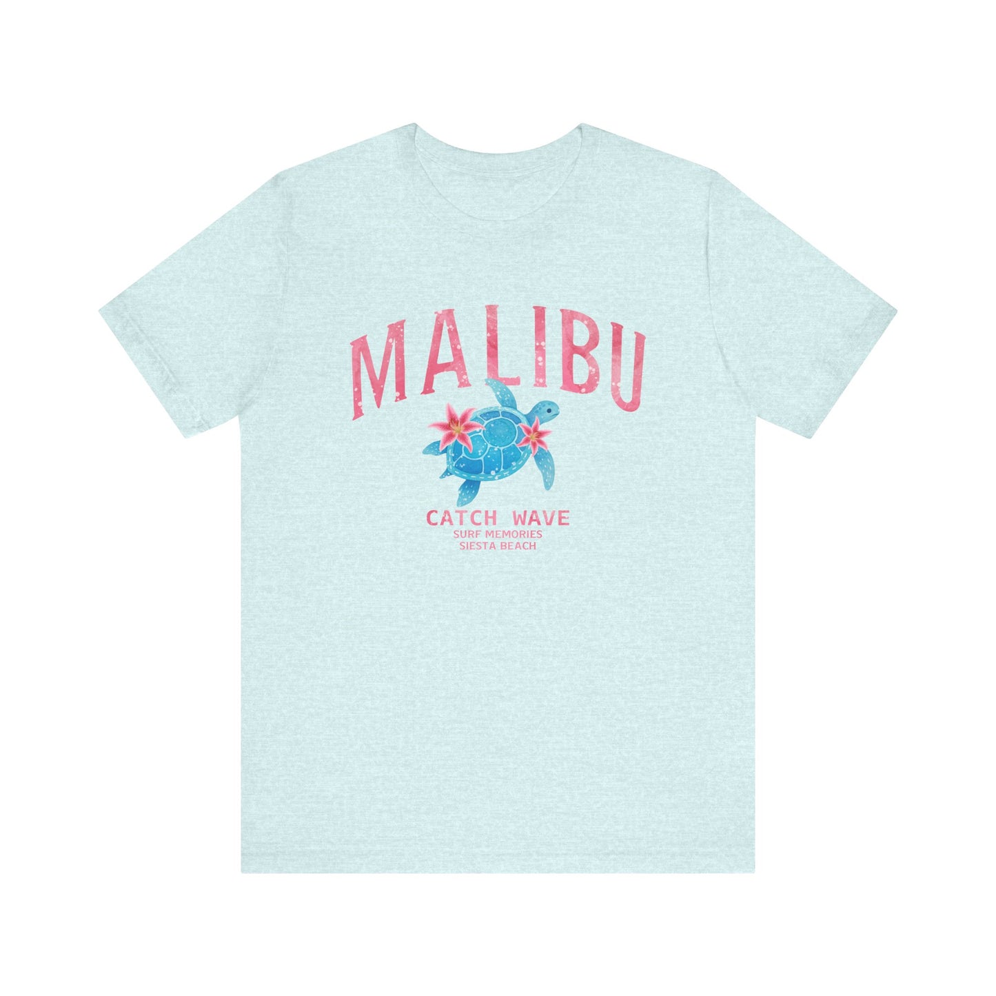 Malibu Catch Wave Jersey T-Shirt – Surf Style & Summer Vibes