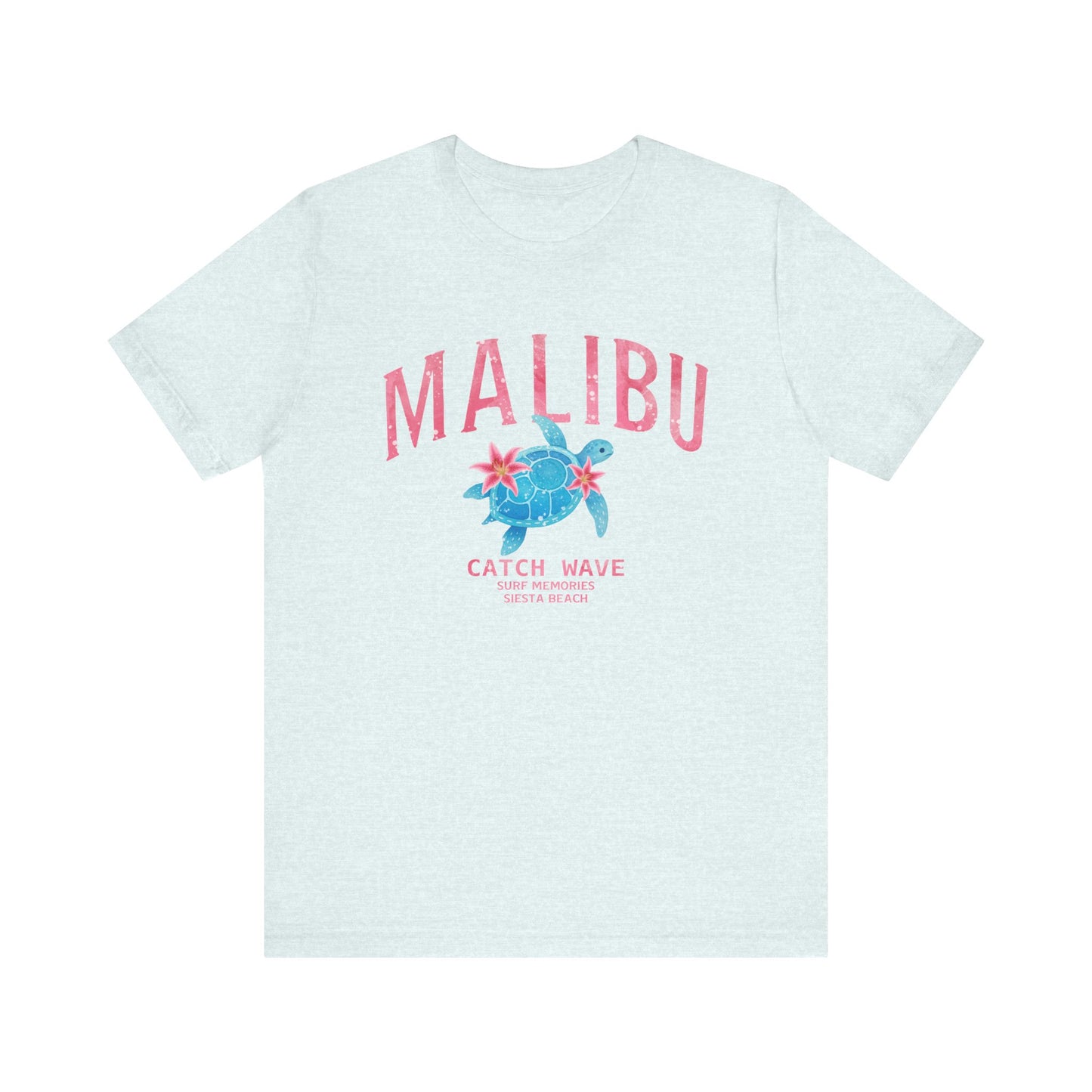 Malibu Catch Wave Jersey T-Shirt – Surf Style & Summer Vibes