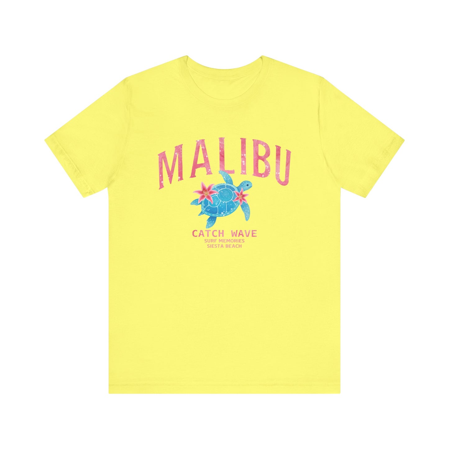 Malibu Catch Wave Jersey T-Shirt – Surf Style & Summer Vibes