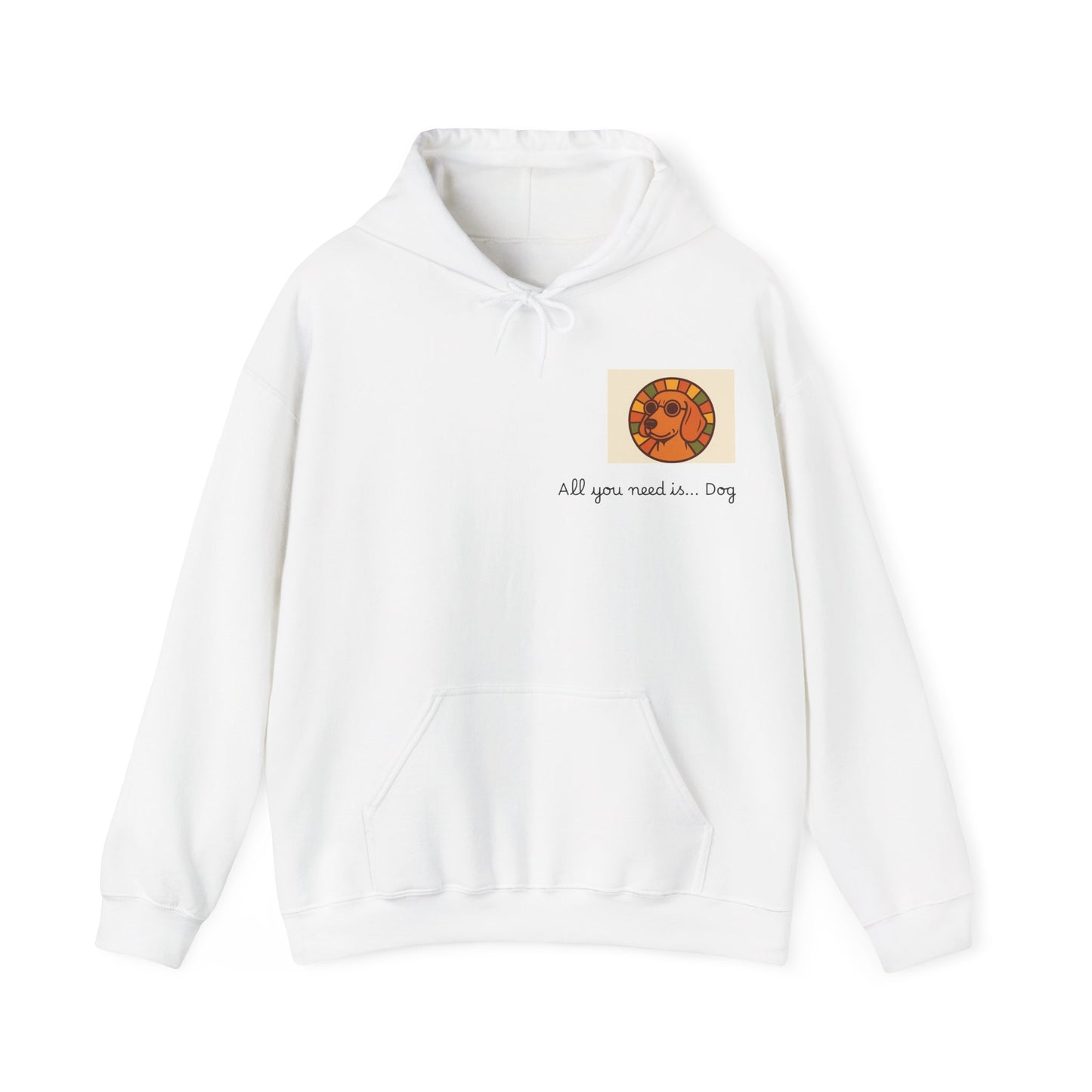Custom Retro Sweatshirt: Wear Your Heart (and Dog's Name)