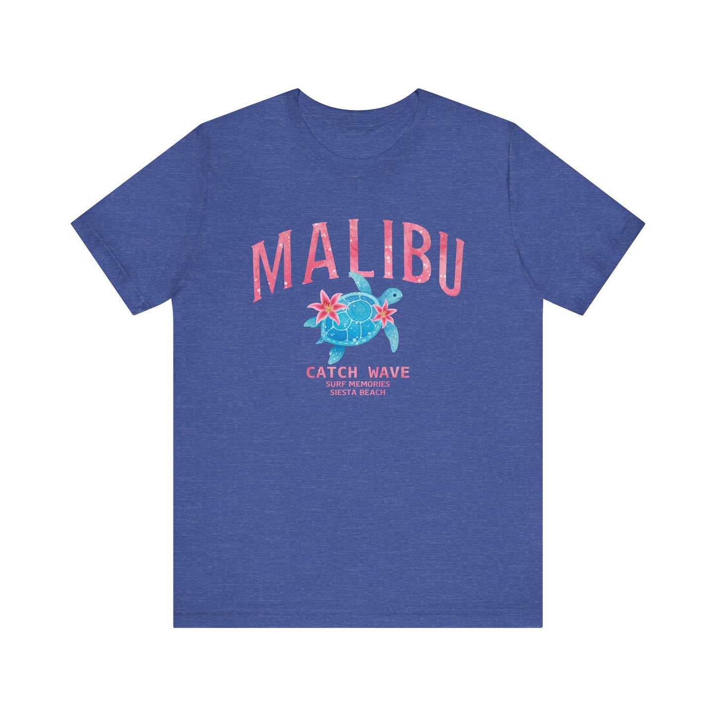 Malibu Catch Wave Jersey T-Shirt – Surf Style & Summer Vibes