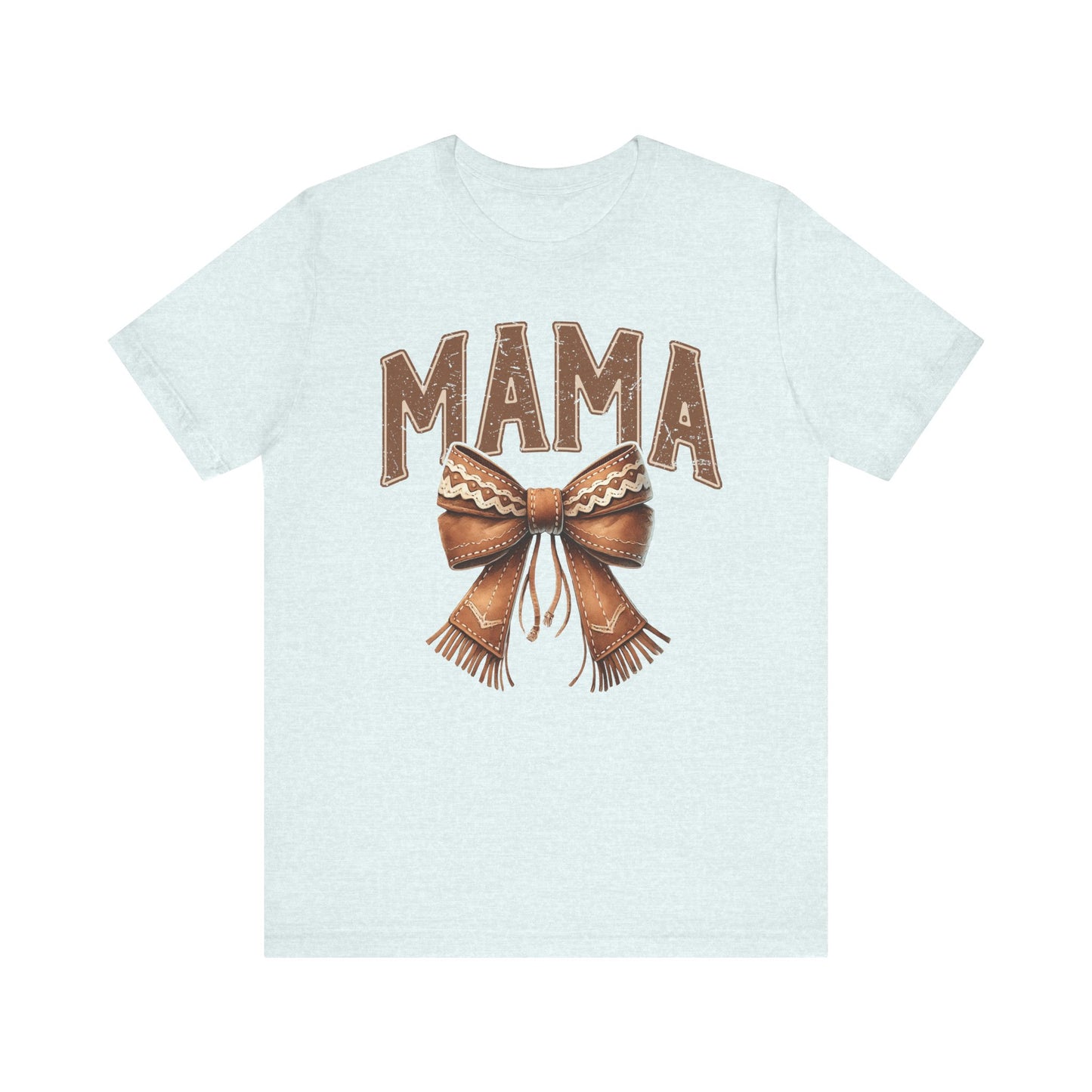 Mama Bow Short Sleeve T-Shirt – Cute & Casual Gift for Moms