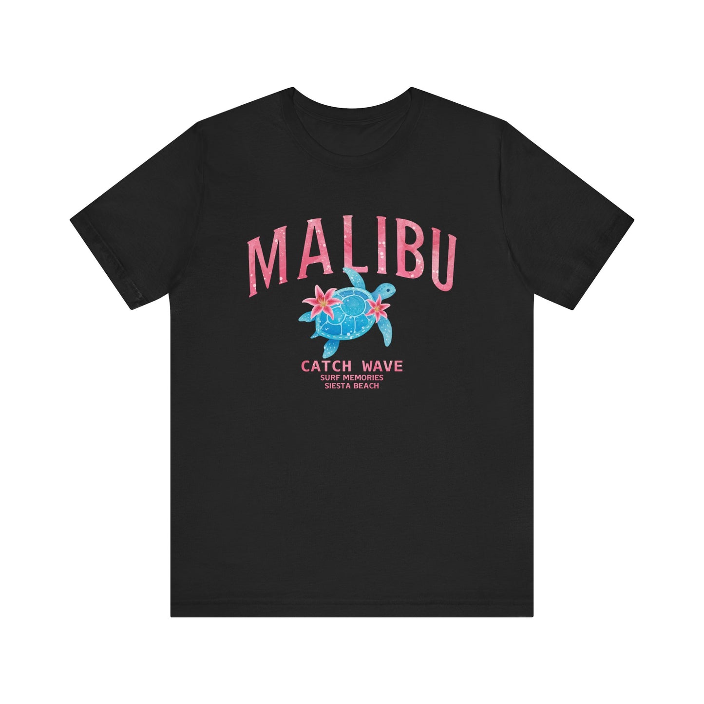 Malibu Catch Wave Jersey T-Shirt – Surf Style & Summer Vibes