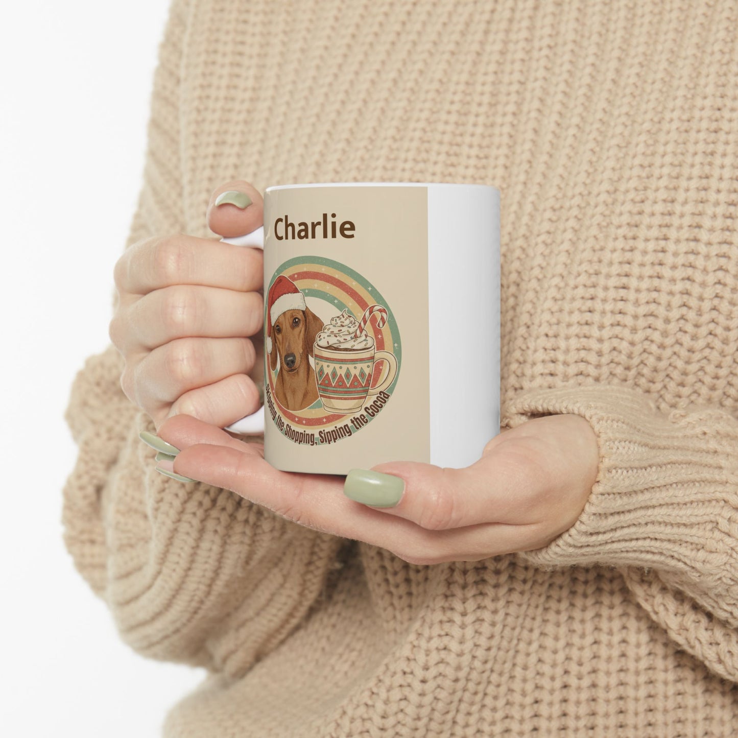 Custom Dog Mug (11oz, 15oz) - Personalized Pet Lover Gift