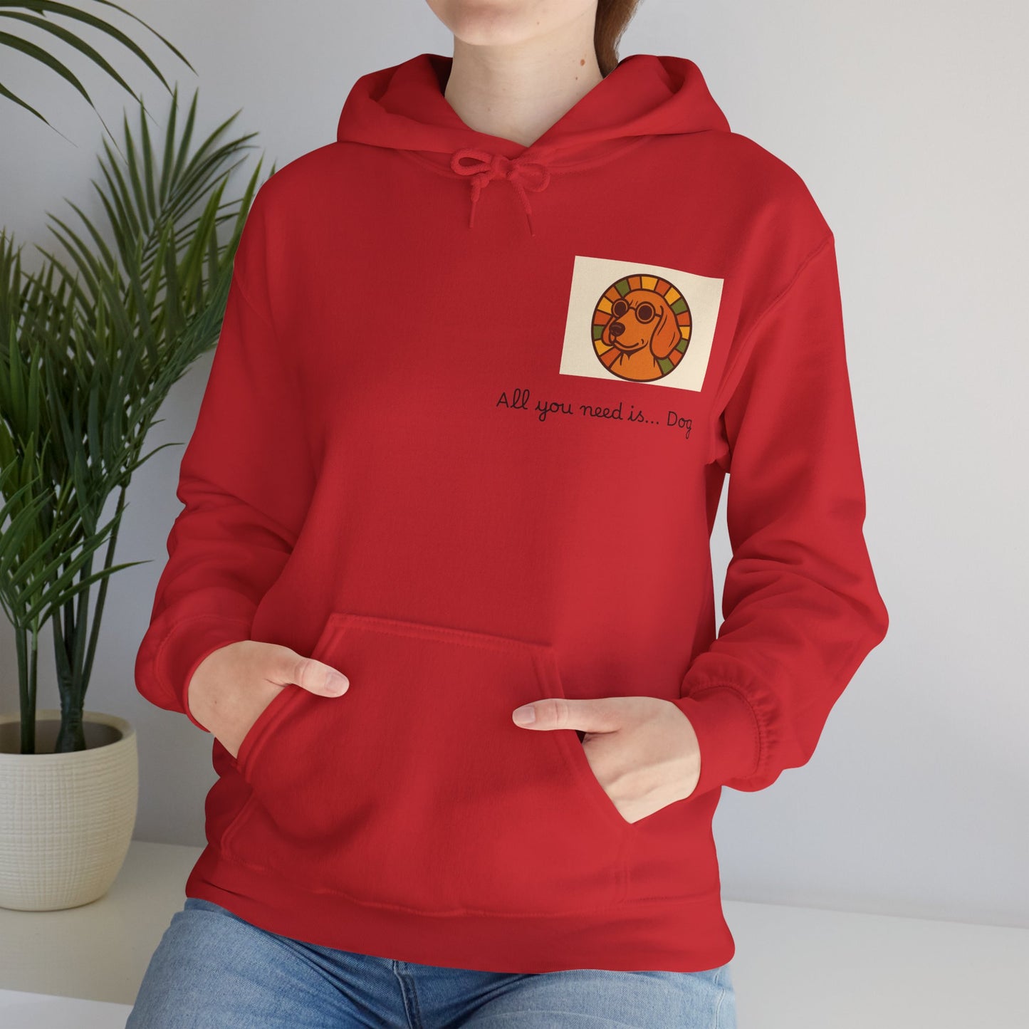 Custom Retro Sweatshirt: Wear Your Heart (and Dog's Name)