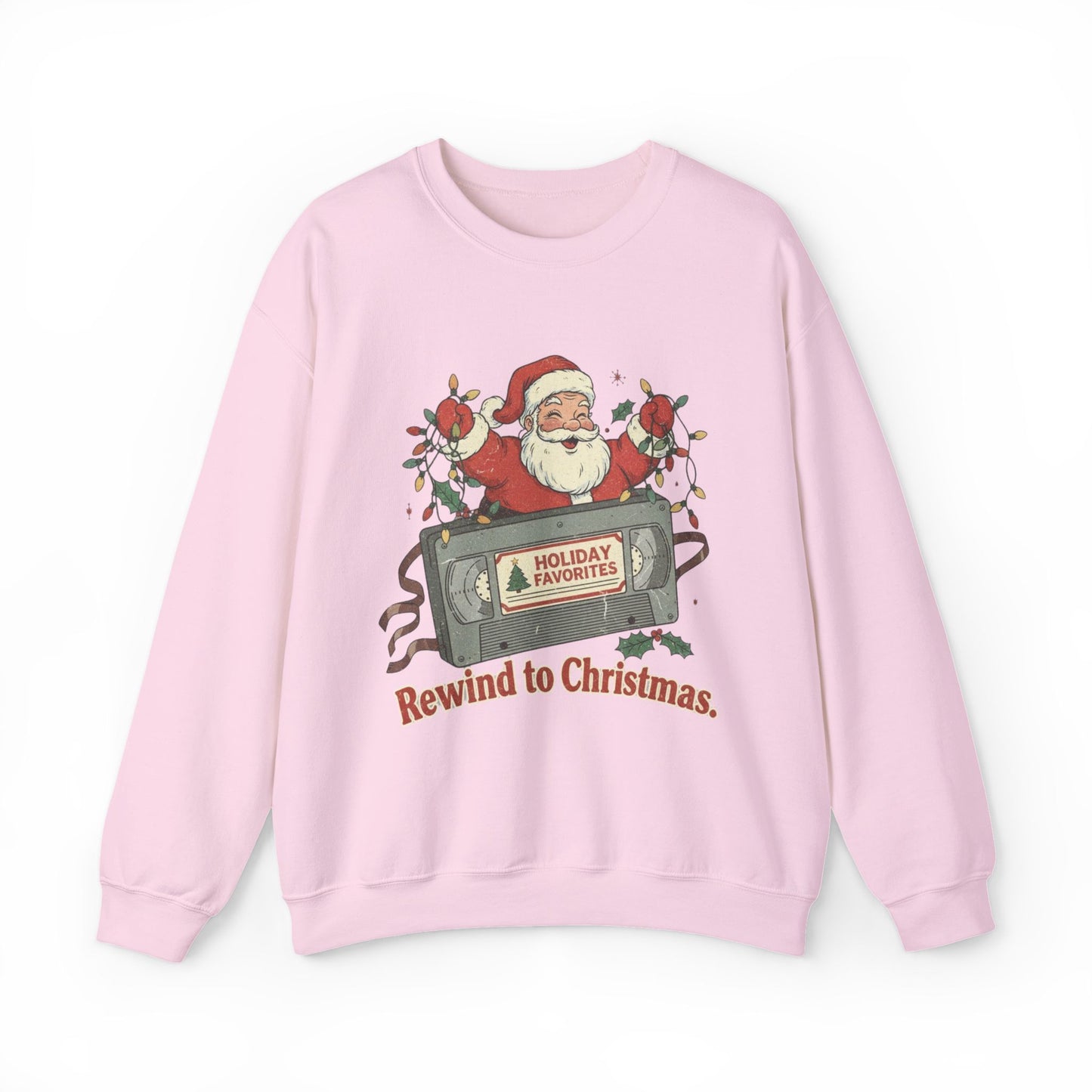 Christmas Rewind Sweatshirt - Unisex Heavy Blend Crewneck