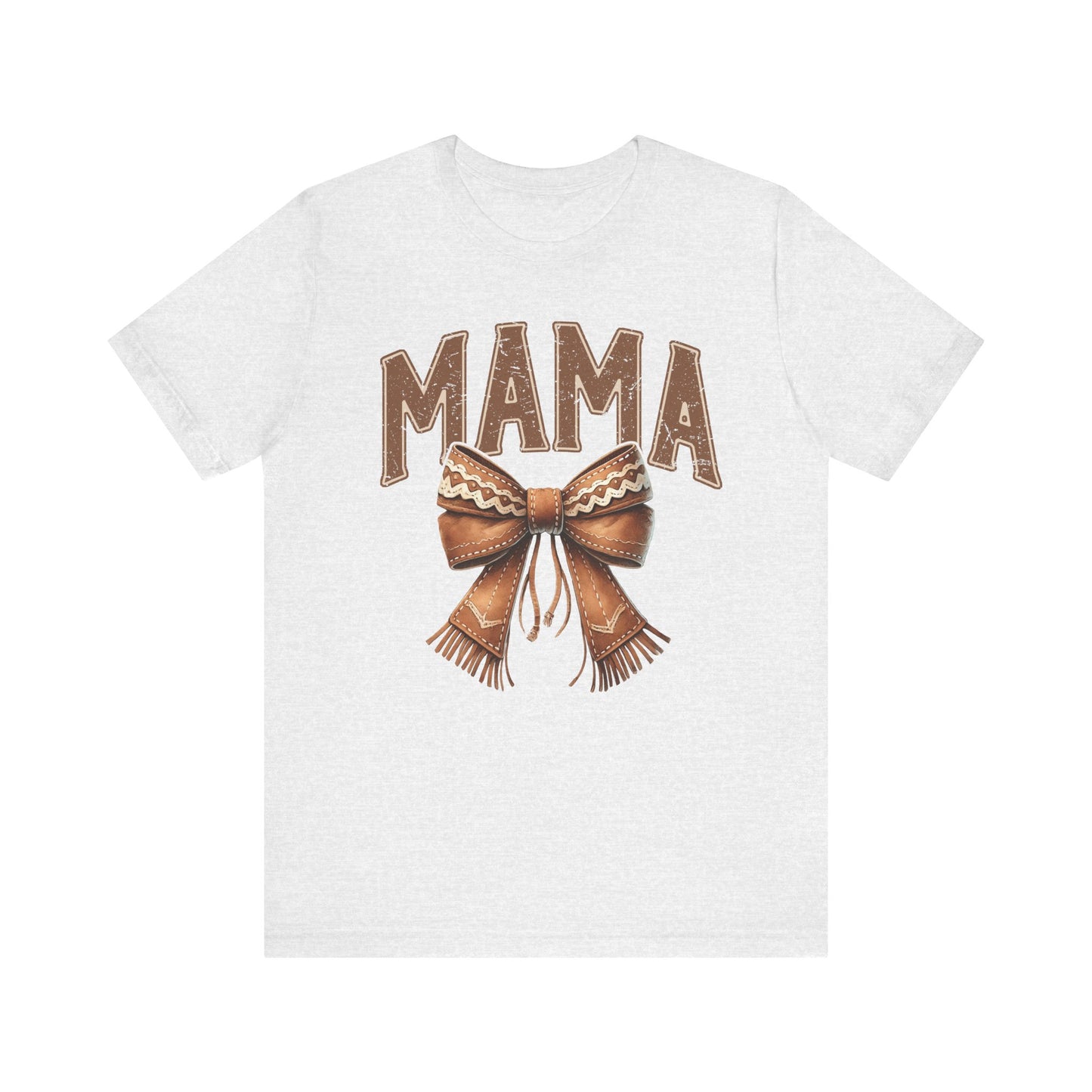Mama Bow Short Sleeve T-Shirt – Cute & Casual Gift for Moms