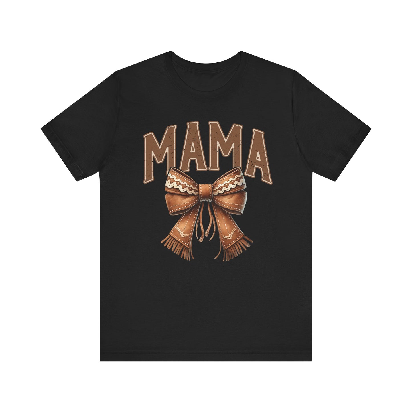 Mama Bow Short Sleeve T-Shirt – Cute & Casual Gift for Moms