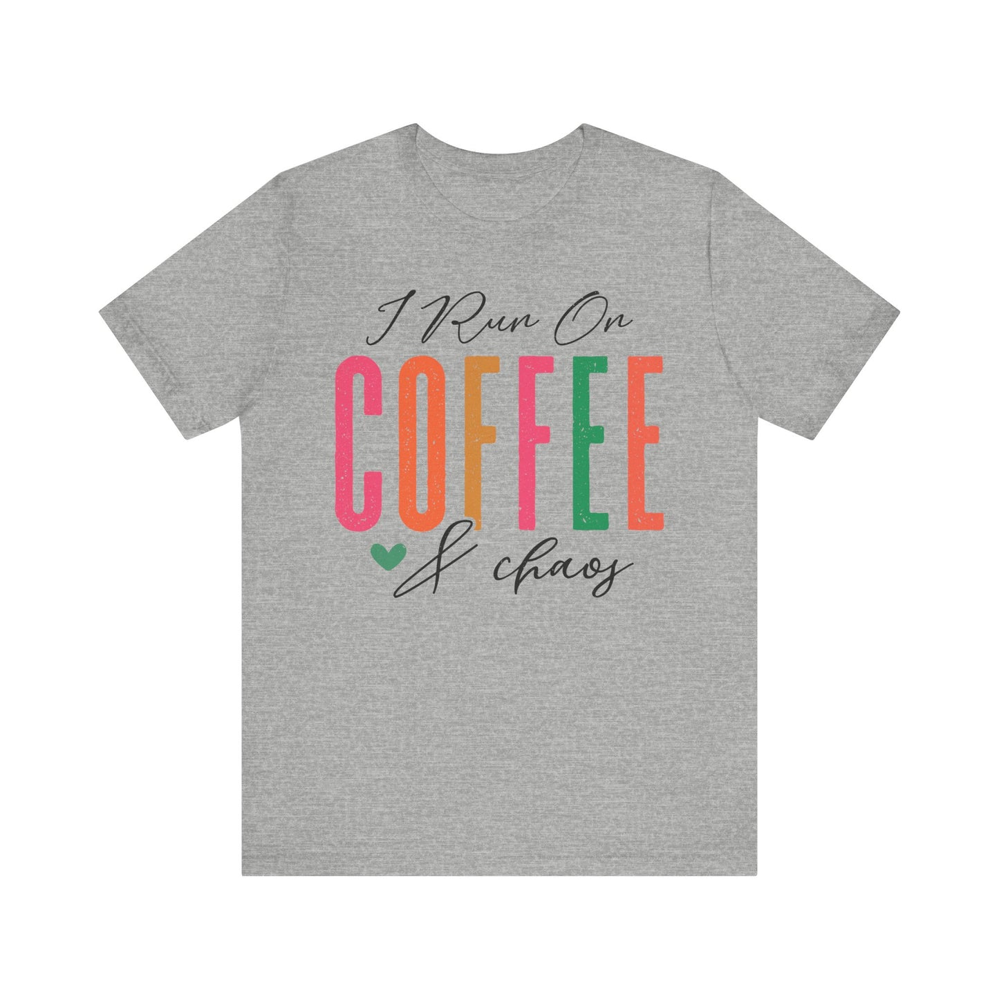 Coffee Chaos T-Shirt – Funny Graphic Tee for Coffee Lovers