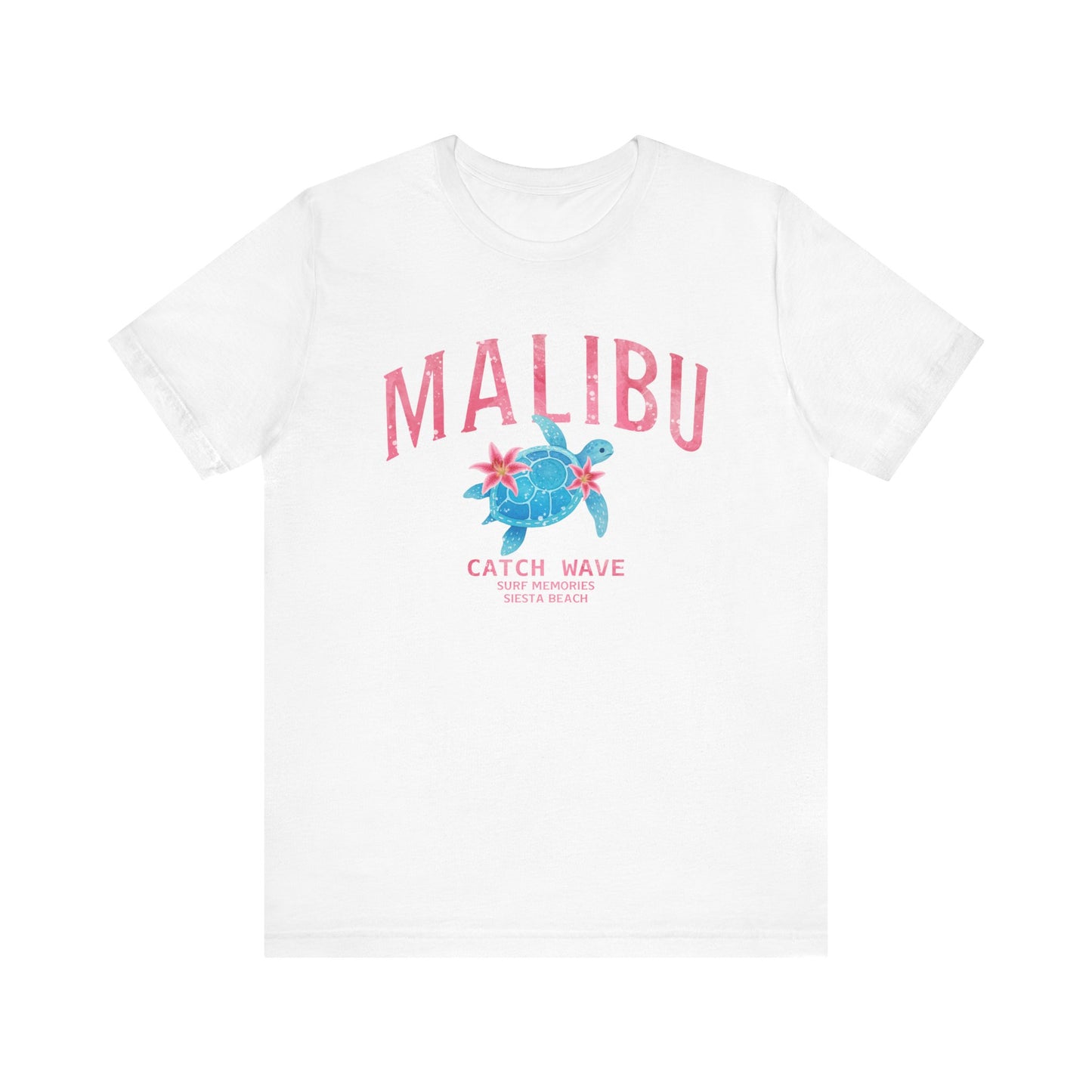 Malibu Catch Wave Jersey T-Shirt – Surf Style & Summer Vibes